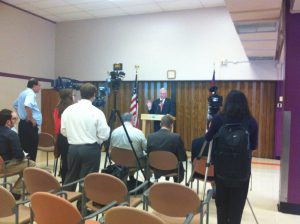 Governor Nixon's press conference at Fulton State Hospital