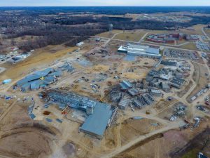 Fulton State Hospital construction progress - February 2, 2017