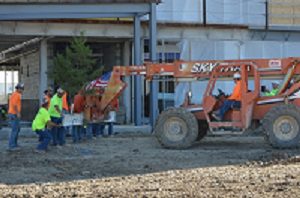 Fulton State Hospital construction Topping Out ceremony - 10-19-17