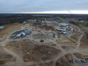 Fulton State Hospital construction progress - November 30, 2016